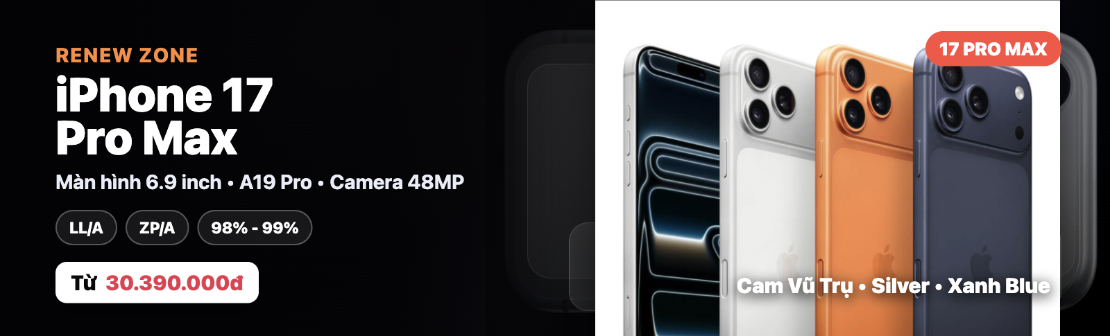 iPhone thế hệ mới tại RenewZone
